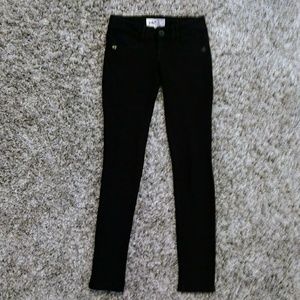 Jolt black ponte knit leggings size 1